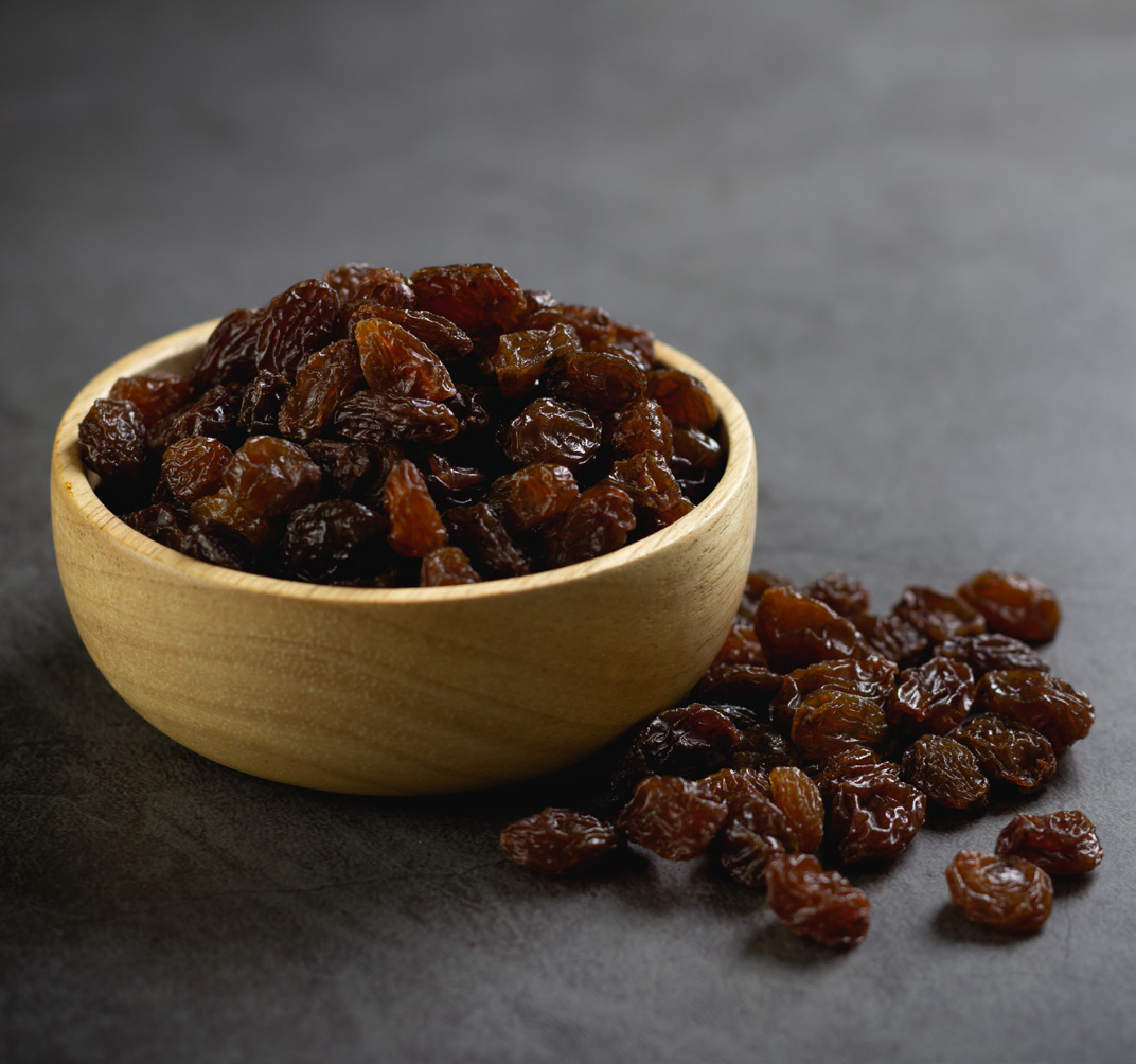 Raisins represented in the SEPT Global product catalogue