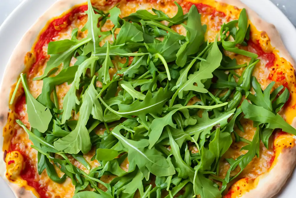 Arugula Pesto Pizza